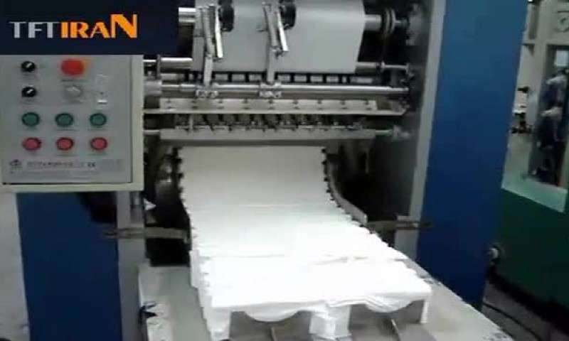 خط تولید تمام اتوماتیک دستمال کاغذی