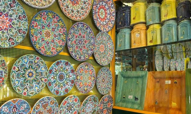 تولید و صادرات سفال ایرانی از همدان + عکس
