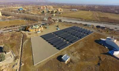 نیروگاه خورشیدی دانشگاه ارومیه به طور آزمایشی راه‌اندازی شد