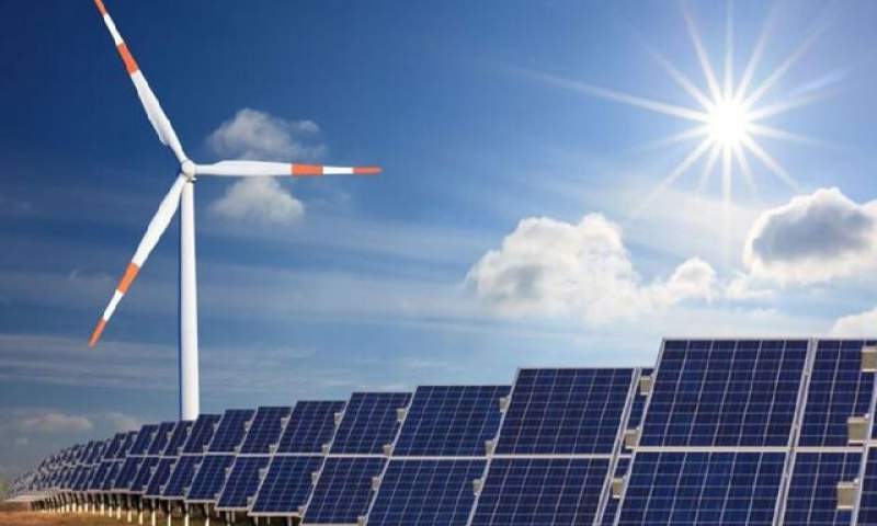 ظرفیت تولید ۲۱۰هزار مگاوات انرژی بادی و خورشیدی در کشور