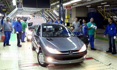 رشد ۲ برابری تولید ایران خودرو در دی‌ماه