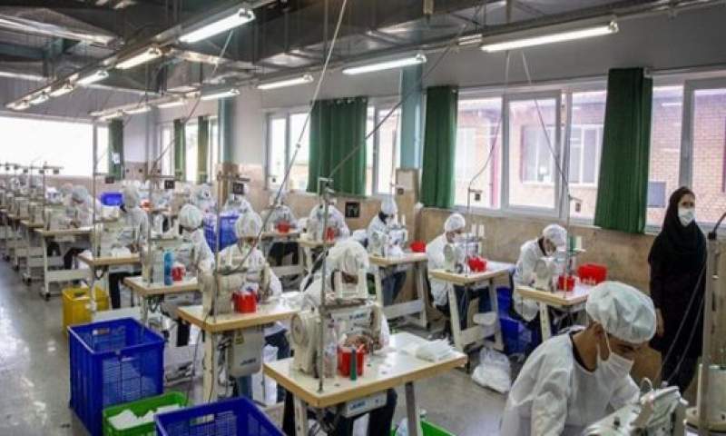 افتتاح بزرگ‌ترین واحد تولید ماسک کشور با حمایت سازمان بسیج اصناف