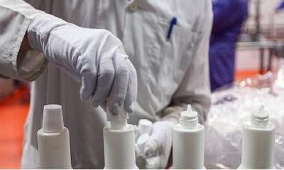 رتبه نخست پارک علم فناوری قزوین در تولید محلول‌های ضدعفونی‌