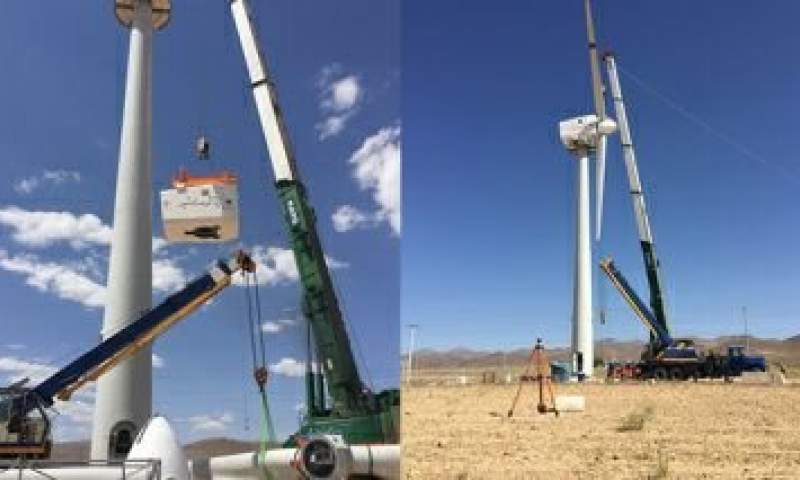 نصب اولین توربین بادی ۲۵۰ کیلووات در دانشگاه فردوسی