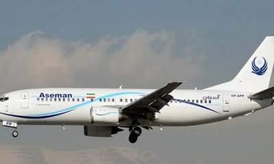 جزئیات نقص فنی در موتور بوئینگ 737 آسمان و فرود اضطراری هواپیما در زاهدان