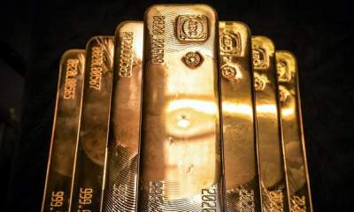 طلای جهانی ۳۴ دلار ارزان شد