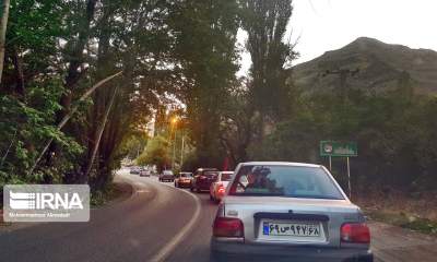 ترافیک نیمه‌سنگین در آزادراه قزوین- کرج
