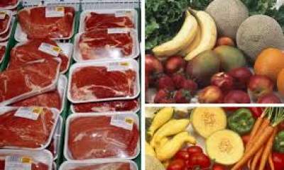 جدیدترین قیمت گوشت، مرغ و میوه و تره بار در میادین