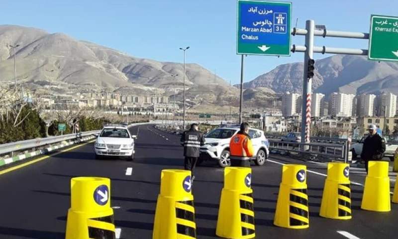 انسداد محور کندوان تا ساعت 17 امروز/ آزادراه ‌کرج-تهران پرترددترین جاده کشور