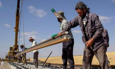 تصو‌یب طرح احداث راه‌آهن شلمچه-بصره در هیات دولت عراق‌/زمین در شلمچه تحویل سرمایه‌گذار شد