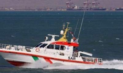 انجام ۲۴ عملیات جستجو و نجات دریایی/نجات‌ ۷ سرنشین شناور مغروقه خارج از آب‌های حاکمیتی