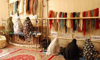 ارتزاق ۱۰ درصد جمعیت از صنعت فرش/ صادرات پشم مرغوب ایرانی به نام پشم دباغی