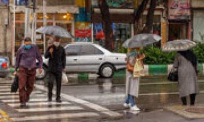 تداوم بارش باران و وزش باد شدید در برخی استان‌ها تا فردا