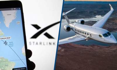 استارلینک اینترنت سریع‌تری برای هواپیماها فراهم می‌کند