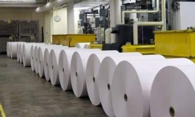 توان تولید کاغذهای چاپ و تحریر مورد نیاز کشور را داریم