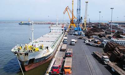 واردات بیش از ۲ میلیون تن کالا از بنادر مازندران