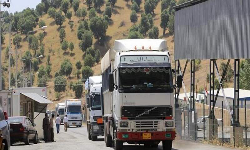 صادرات یک میلیون و ۲۴۸ هزار تن کالا از مرز مهران به عراق