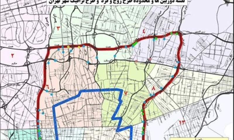طرحی نو در طرح ترافیک تهران!