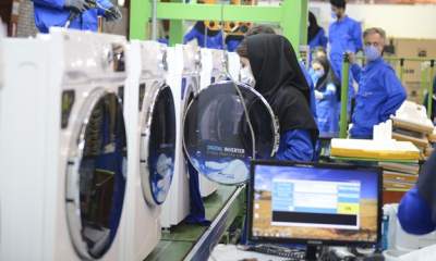 لباسشویی ایرانی جایگزین محصول کره ای شد/داخلی سازی ۹۰ درصدی در تولید برخی لوازم خانگی