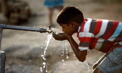 دسترسی ۵۰۰ خانواده در منطقه محروم قلعه گنج به آب شرب سالم