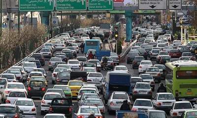 ترافیک در آزادراه‌‌ کرج-قزوین/ محور هراز تا ساعت ۱۷ امروز مسدود است