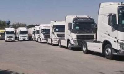 ۳۶۰۰ کامیون وارداتی در گمرکات دپو شده است