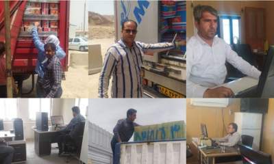 تلاش کارکنان گمرک در ایام تعطیلات رسمی